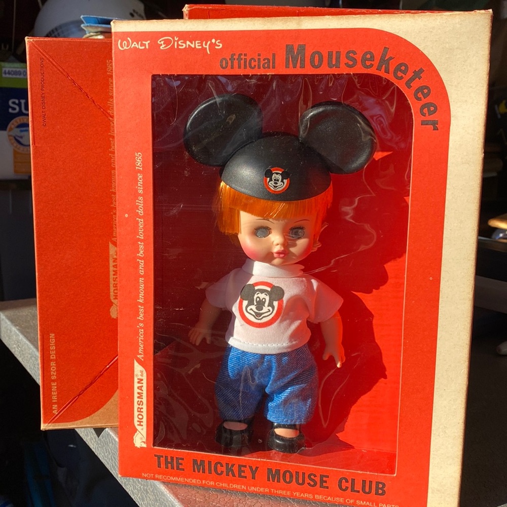 Vintage Walt Disney Mouseketeer Doll NIB